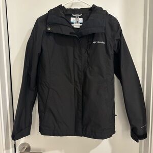 Black Columbia interchange jacket - outer shell